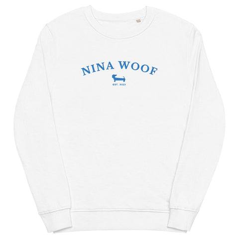 Unisex organic sweatshirt - Nina Woof