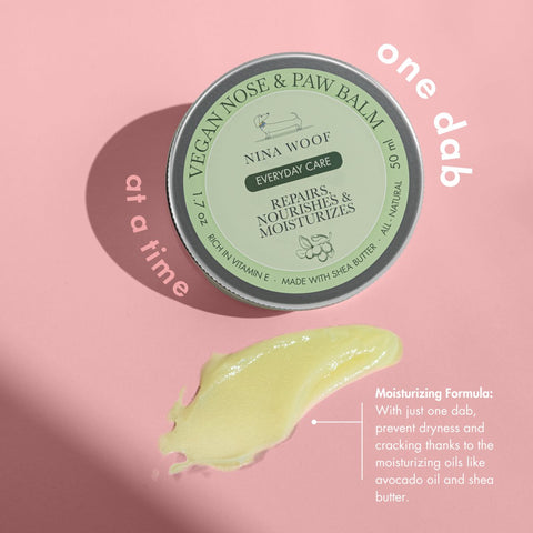 Dog Vegan Nose and Paw Balm - Nina Woof