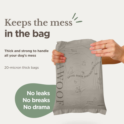 Waste Bags - Biodegradable and Compostable - Nina Woof