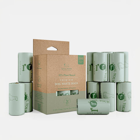 Waste Bags - Plant Based - Nina Woof