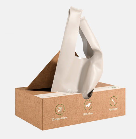 Biodegradable & Compostable Dog Waste Bags - With Handles - Nina Woof