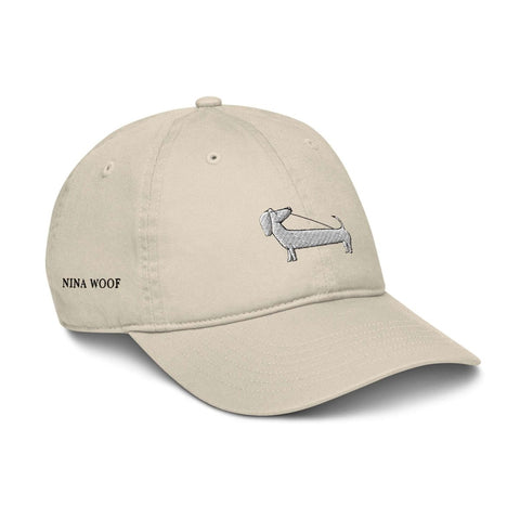 Dachshund - Nina Woof Organic Cap - Nina Woof