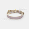 Milan - Vegan Leather Dog Collar - Nina Woof