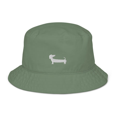 NW Dachshund Organic Bucket Hat - Nina Woof