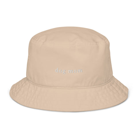 Organic "Dog Mom" Bucket Hat - Nina Woof