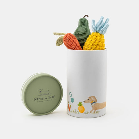 Organic Veggie Toys Bundle - Nina Woof