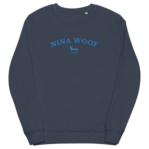 Unisex organic sweatshirt - Nina Woof